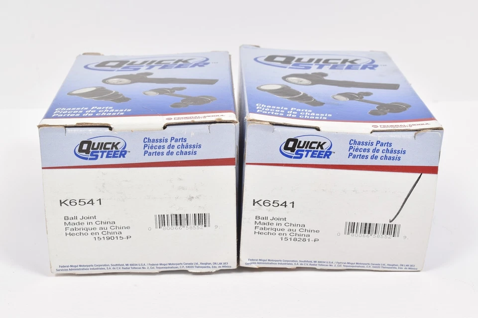 Quick Steer Aufhängungskugelgelenk K6541 Cadillac Chevrolet etc  2 Stück  unbenu - Image 4 of 4