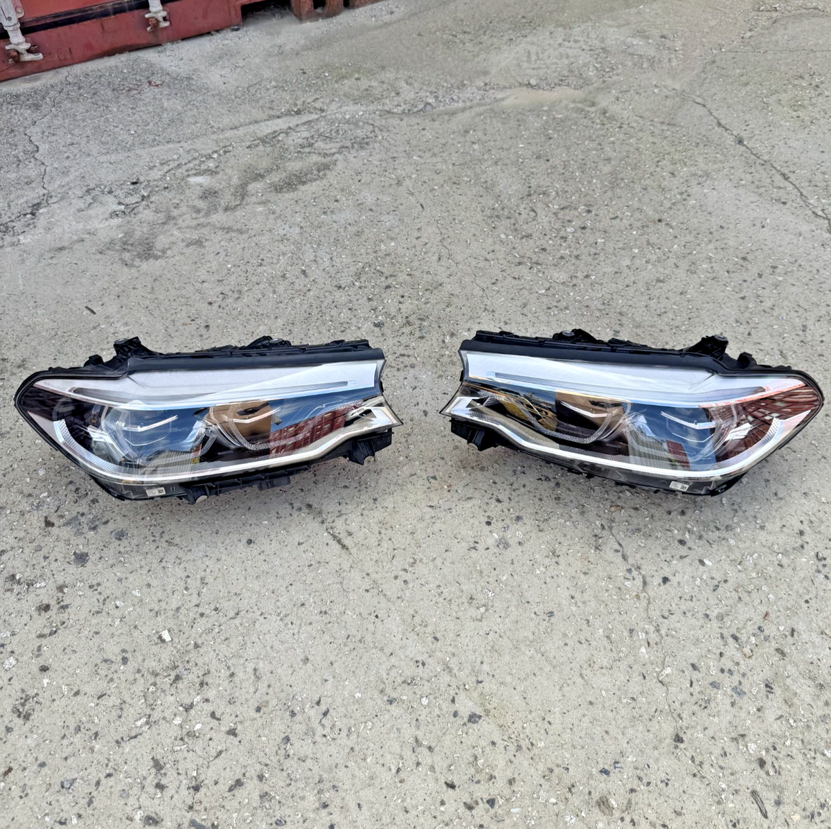 BMW 5 Series G30 G31 M5 Adaptive LED Icon Headlight Pair 7439210