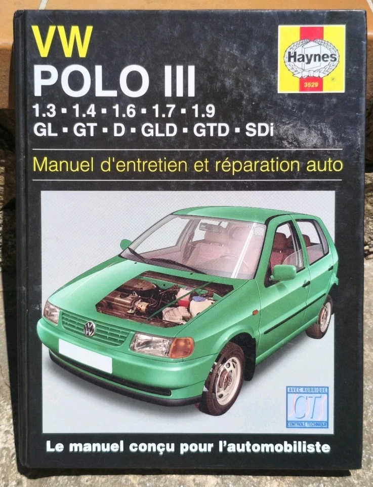 Haynes 3529 VW Polo III 6N Volkswagen 3 Manuel entretien réparation RTA Auto CT - Photo 1/4