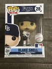Funko POP Blake Snell White Tampa Bay Rays #28 MLB Baseball Vinyl Figure