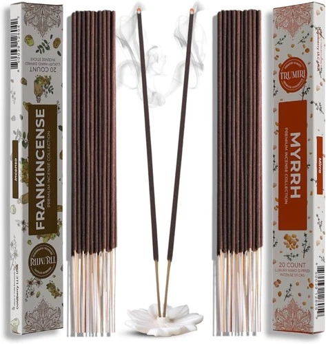 Huge Sale Frankincense and Myrrh Incense sticks combo pack 40 Incense sticks