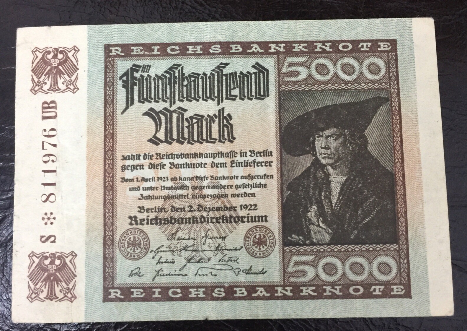 旧ドイツマルク紙幣非現行