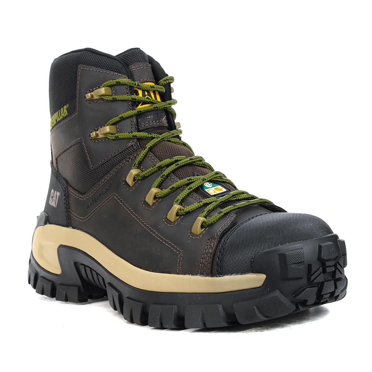 Caterpillar Men's Invader Hiker CSA Coffee Bean WP Work Boots