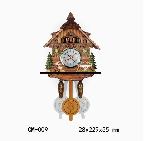 Kuckuck Wanduhr Vintage Antik Holz Hängeuhr Haus Wohnzimmer Deko - Bild 11 von 40