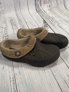 crocs with lining mens
