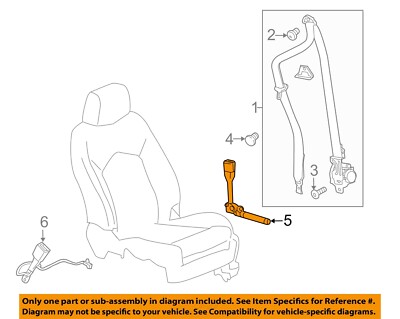 GM OEM 17-23 Acadia Restraint Systems Front Seat Belts-Tensioner 84572019