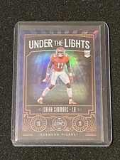 Isaiah Simmons 2020 Legacy Under The Lights Sapphire Rookie #d /35 Cardinals