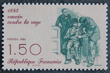 Timbre - FRANCE - Vaccin contre la rage - 1985 - YT2371 - Neuf **