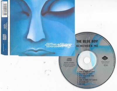 The Blue Boy . Remember Me . CD 7 TRACK SINGLE