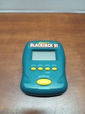 Radica Pocket Blackjack 21 Casino Electronic Hand Held Game 1997, Tested Works