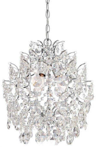 Minka Lavery 3150-77 Mini Chandelier 3 Light Chrome in Traditional Style