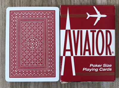 Eine Packung AVIATOR Poker Größe Spielkarten 914 USPCC mit 1 Joker