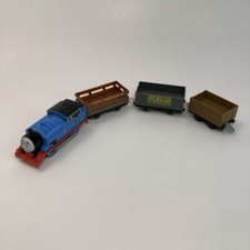 Thomas the Train Trackmaster Motorized Tank Engine w Cars Talking 2014 Works