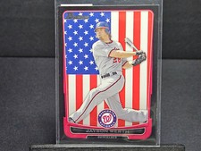 2012 Bowman JAYSON WERTH INTERNATIONAL #328 Washington Nationals