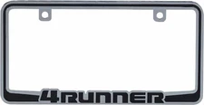 Chroma Graphics 042613 For Toyota 4Runner Chrome Metal License Plate Frame
