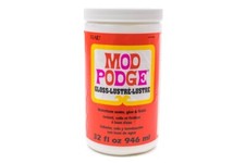 MOD PODGE GLANZ WASSERBASIERTER KLEBER KLEBSTOFF VERSIEGELUNG CRAFT 946ml-32oz