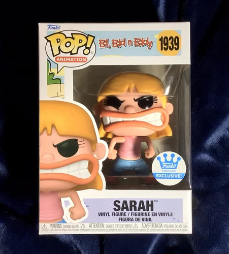 Funko Pop Ed Edd N Eddy 1939 SARAH Funko Shop Exclusive + Protector