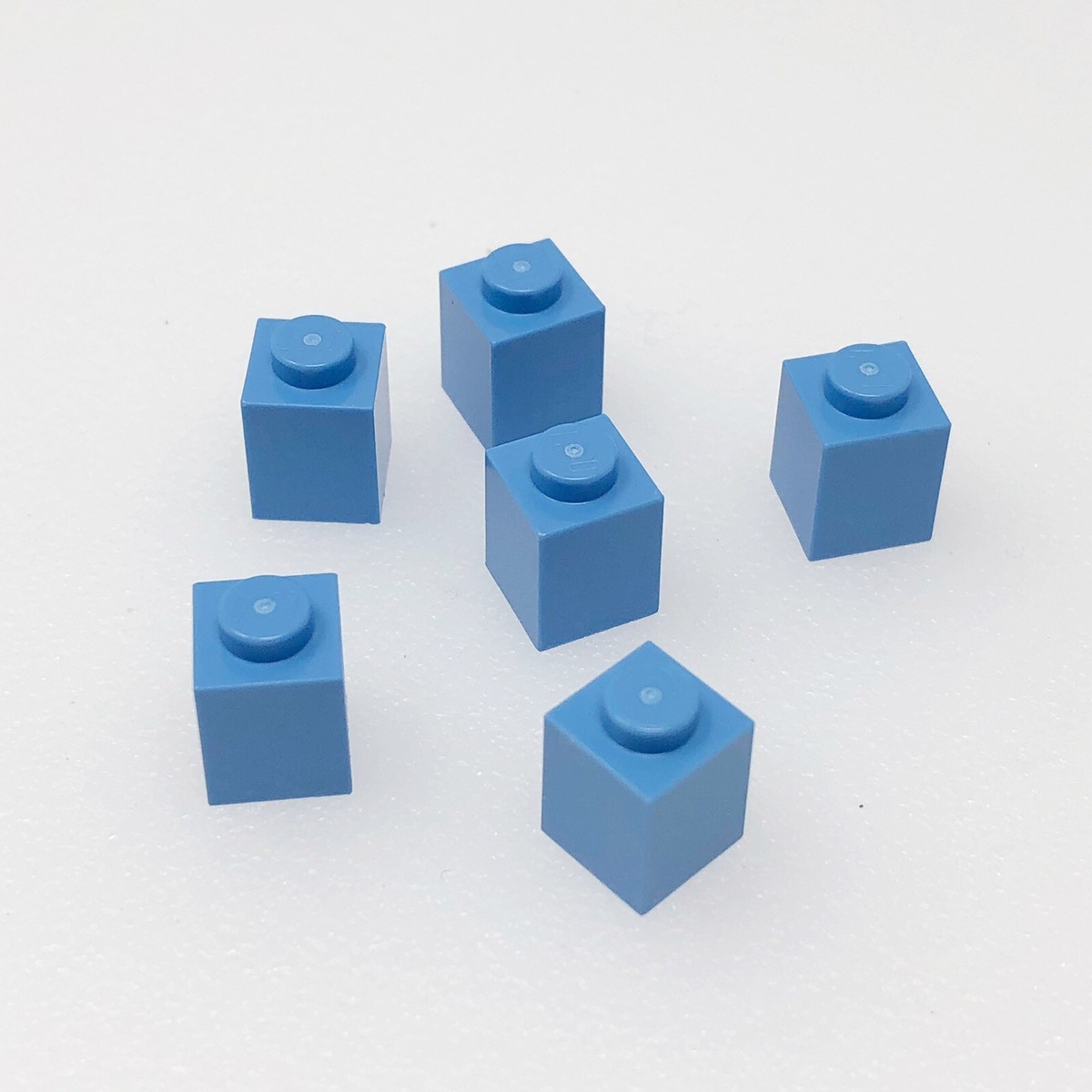 ブルーブルー まとめ売り 3005 LEGO Parts Brick 1x1 MEDIUM BLUE (6) | eBay