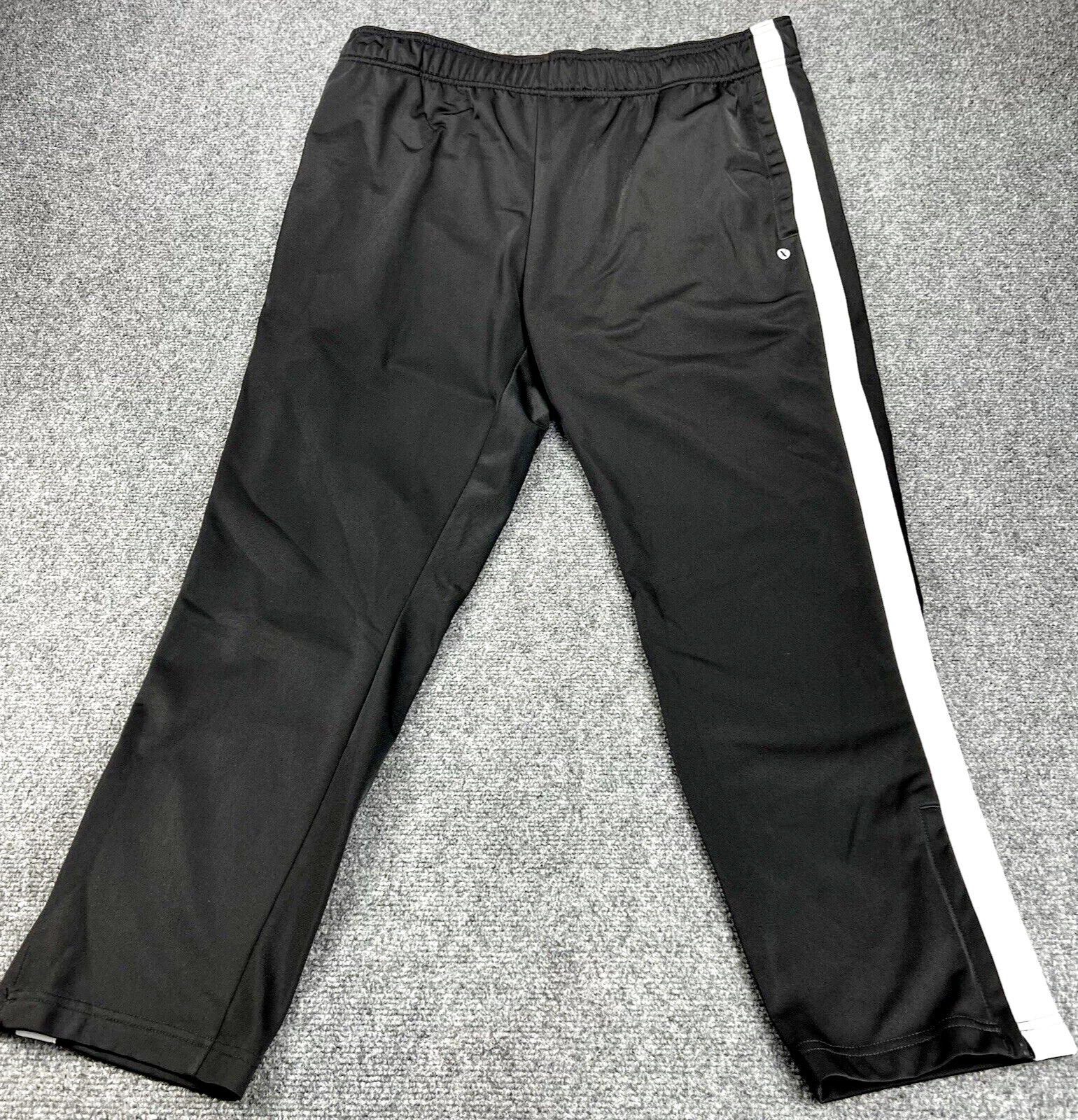 Xersion Jogger Sweatpants Men's XL Black Athletic Ankle Zip Training Gym