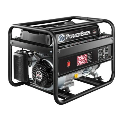 #ad #ad Briggs and Stratton PowerBoss 3500 Watt Gasoline Portable Generator $500.00