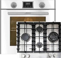 Kaiser Herd Set Eh 6326 W + Kcg 6364, Elektro Backofen 79L + Gas Kochfeld 60 Cm