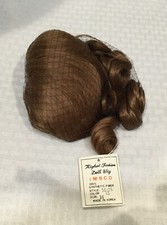 IMSCO DOLL SYNTHETIC FIBER WIG - STYLE M-70 SIZE 14 COLOR 12 BROWN / NEW