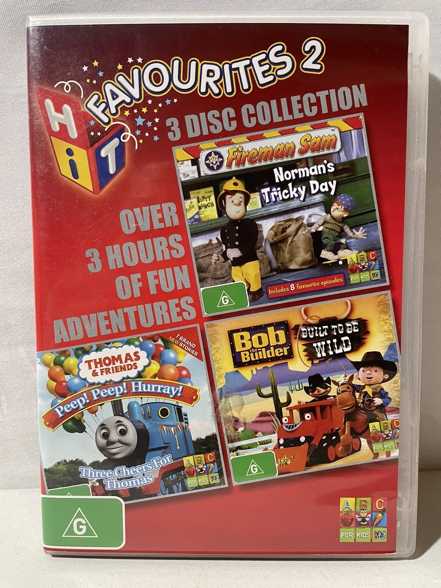 ABC For Kids Hit Favourites 2 DVD 2010 PAL R4 - 3 Disc