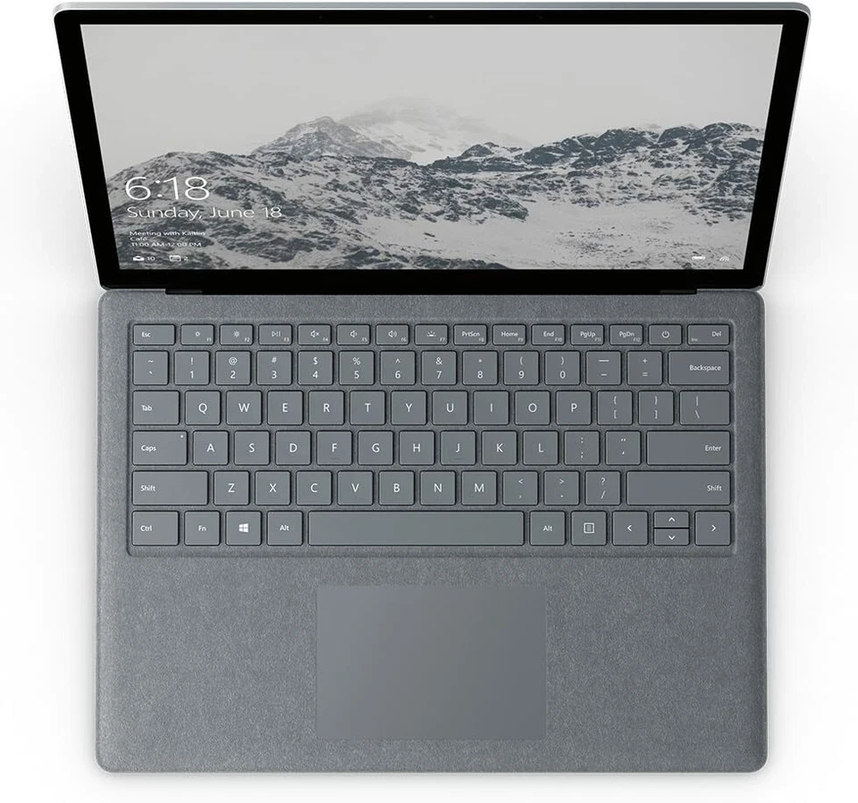 Microsoft Surface Laptop 13.5" 128GB i5 4GB Windows 10 PRO w/ Charger, Fast Ship - Image 3 of 4