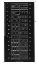 Lighthouse Plastic Stamp Perforation Gauge Guide Measure Double Sided 153x80mm