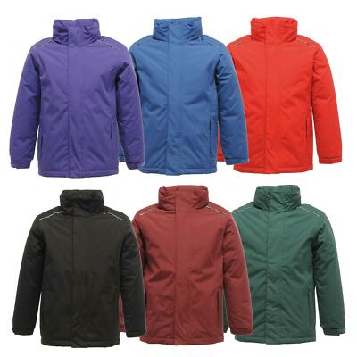 Regatta Kinder klassische Schule wasserdichte Jacke Jungen Mädchen Kinder Kapuzenmantel