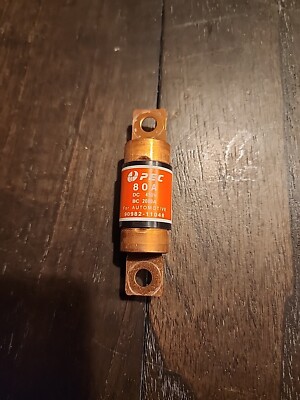 25 Pieces, PEC 80A High Voltage Automotive Fuse DC450V BC2000A