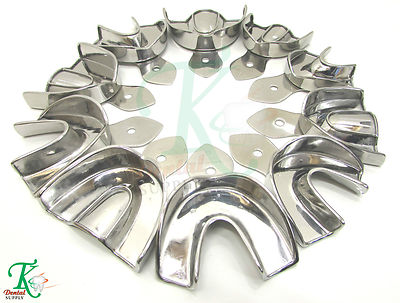 Kieferorthopädische Oberes/Untere Backen Felgenschloss Metallic Impression Trays