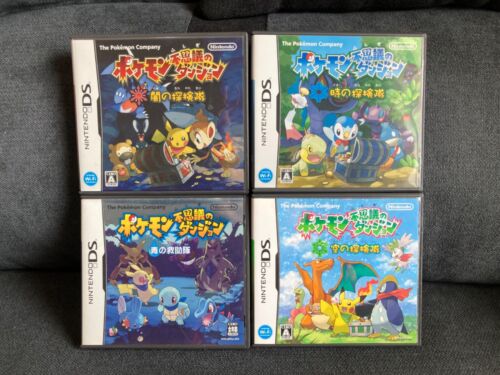 Pokemon Fushigi No Dungeon Ao Yami Toki & Sora Nintendo DS 4Games Japón Probado - Imagen 1 de 4