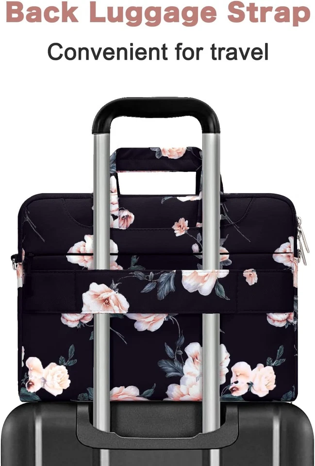 13 14 15 16 17 17,3 pulgadas Bolsa para portátil para MacBook Air Pro Hombre Mujer Maletín Foto 4 de 4