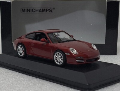 Porsche 911 (997.II) Carrera 4S 2008 Red 1:43 Minichamps 400066422