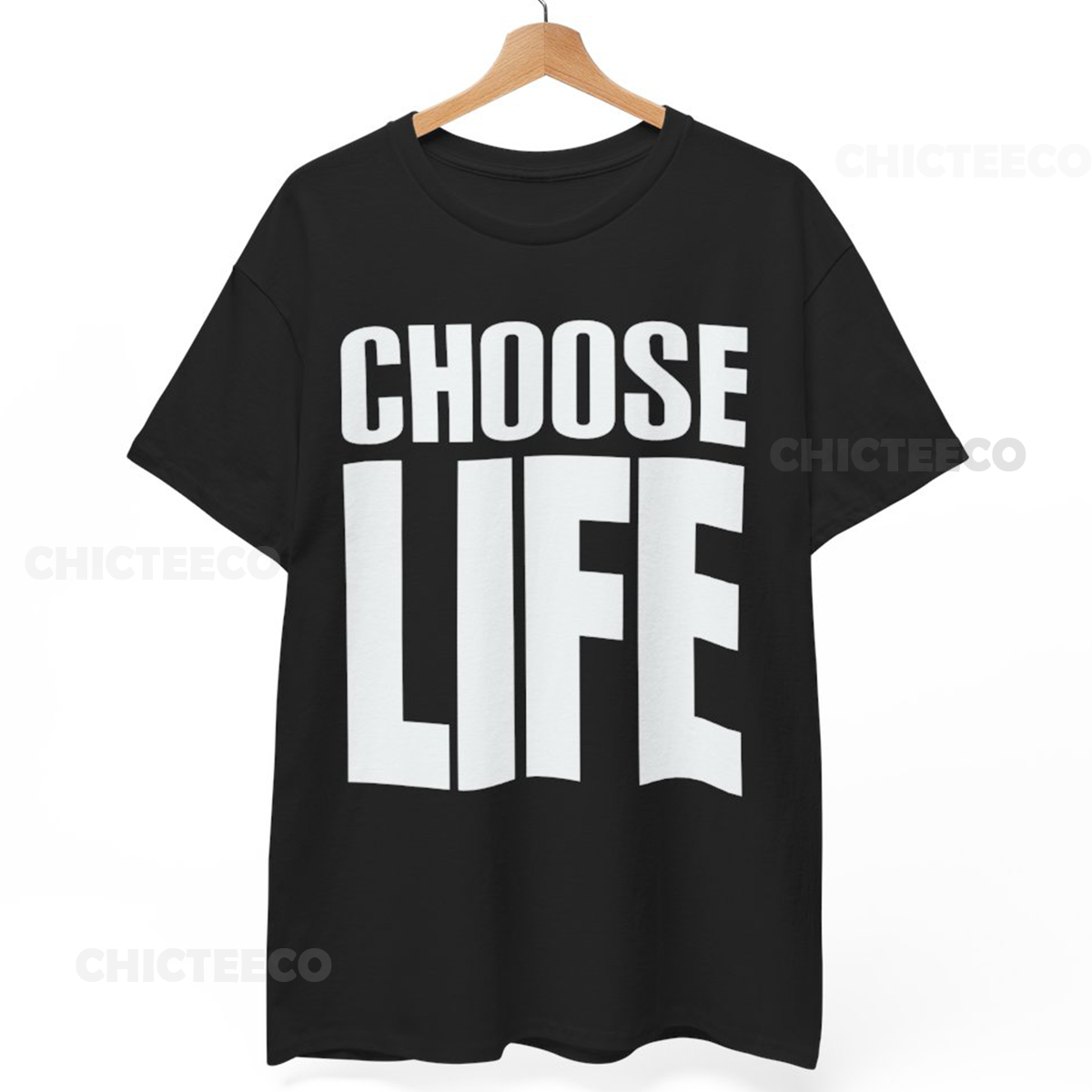NEW Choose Life George Michael Wham 80s Fancy Dress Party Costume White T- Shirt - Foto 3