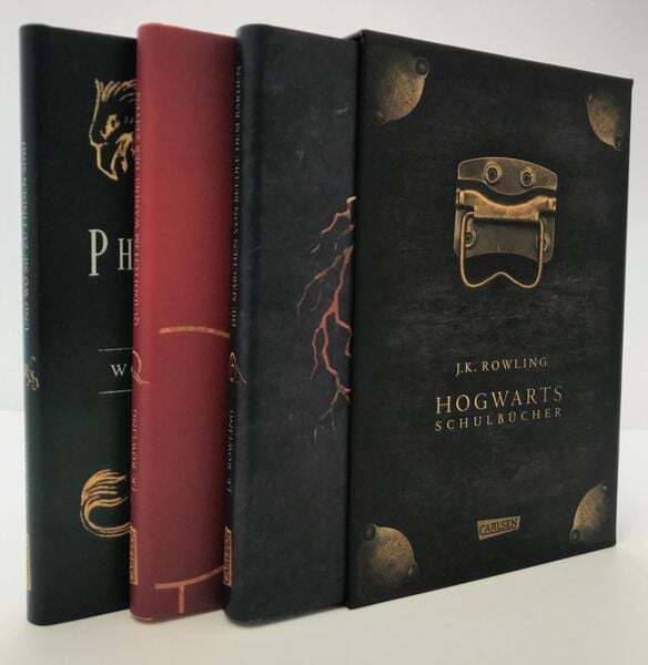 Thumbnail - Hogwarts-schulbücher: Die Hogwarts-schulbücher Schuber