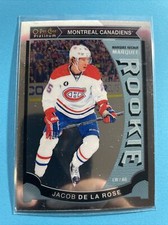 2015-16	O-Pee-Chee	Platinum Marquee Rookie	Jacob De La Rose		M4	Montreal Canadie