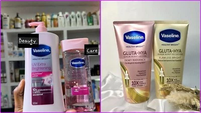 Vaseline Body Lotion/ Oil Healthy Bright UV Extra Brightening Gluta Glow