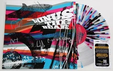 MINUS THE BEAR SIGNED THEY MAKE BEER COMMERCIALS LP VINYL RECORD ALBUM +JSA COA