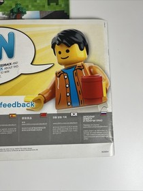Lego Minecraft 21118 The Mine Instruction Manuals 1 and 2 Only