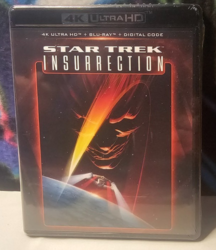 Star Trek IX: Insurrection (4K Ultra HD/Blu-ray/Dig, 1998) Patrick Stewart