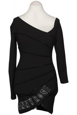 DENNY ROSE Kleid Damen Dress Damenkleid Gr. 36 (IT 42) Schwarz #pfit0tr