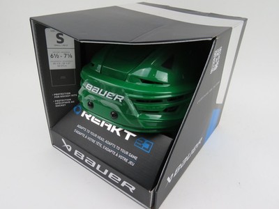 Bauer Re-AKT 3D Pro Stock Hockey Player Helmet Green Senior Small NEW!