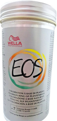 Wella EOS vegane Pflanzenhaarfarbe sanfte Tönung Nr.:7 CHILLI  120g