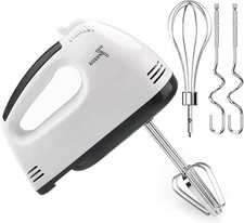 Hand Mixer, 7 Speed Electric Cake Whisk Food Mixer Self-Control/Turbo Boost with