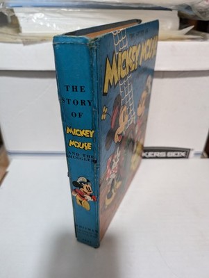 1st Edition 1935 The Story of Mickey Mouse & the Smugglers Disney Big Big Book