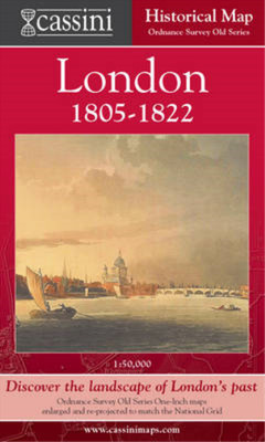Cassini Historical Map, London 1805-1822 (LON-OSE): Discover the Landscape of Lo