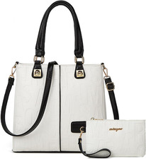 Borse a Mano Donna Borsa a Spalla Elegante Grandi Firmate Marca Tracolla Antifur