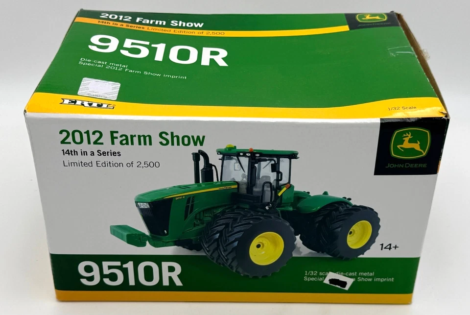 ERTL - 2012 Farm Show - Tractor John Deere 9510R - Escala 1:32 Foto 4 de 4